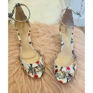 Lara-LeeMulti Open Ankle Strap Summer Pump Sandal.